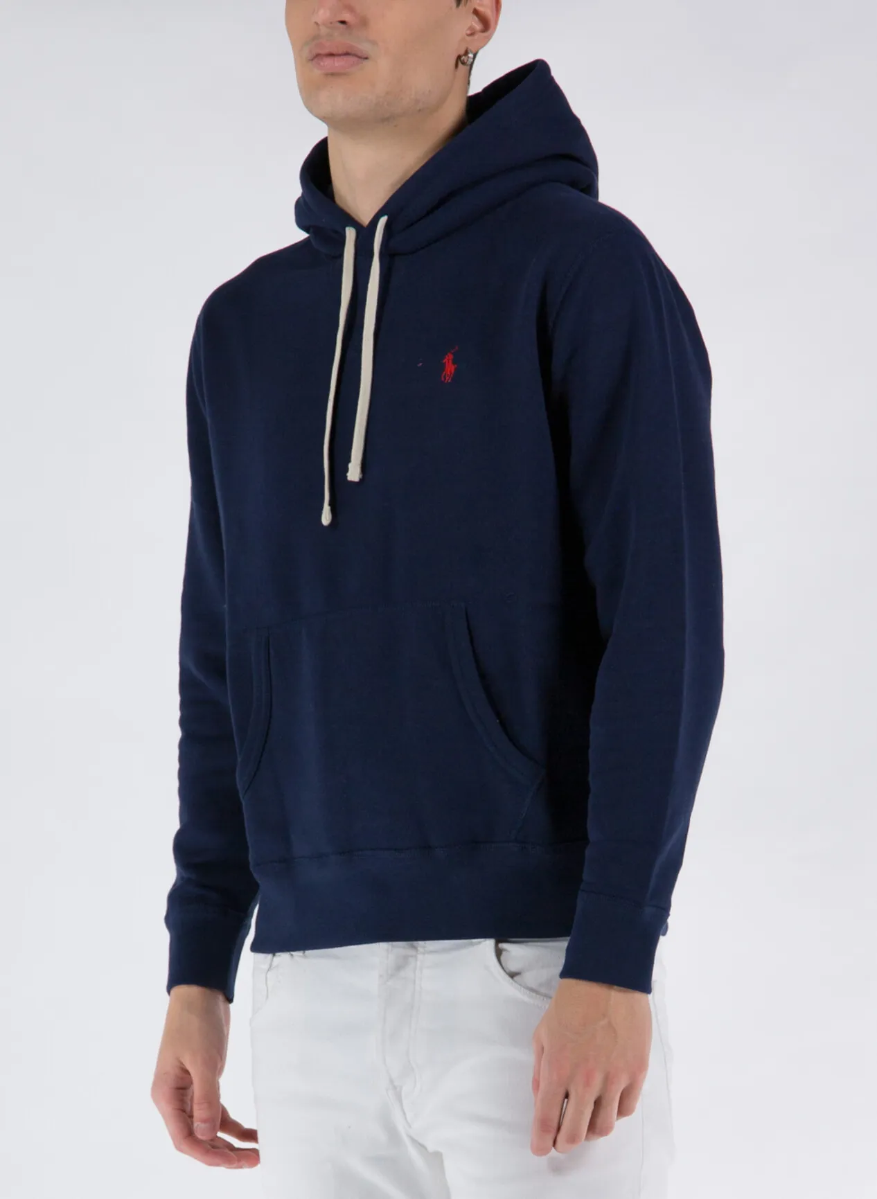     -POLO RALPH LAUREN    -FELPA CON CAPPUCCIO FLEECE-