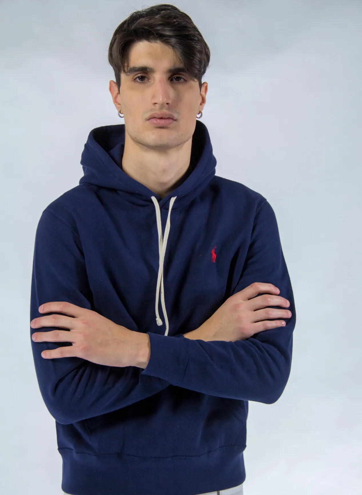     -POLO RALPH LAUREN    -FELPA CON CAPPUCCIO FLEECE-