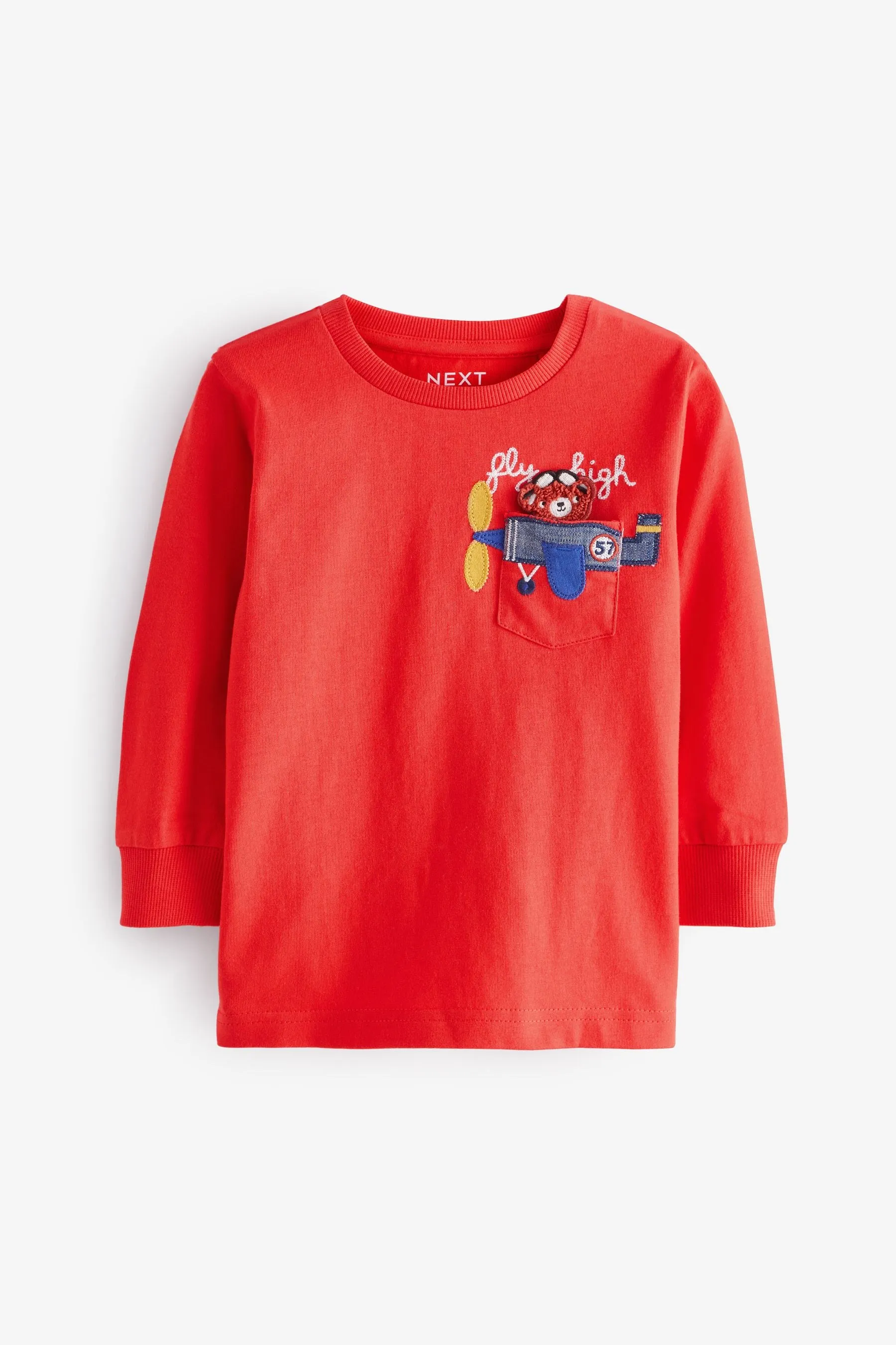 100% Cotone Manica Lunga Interactive T-Shirt (3mesi-7anno)    