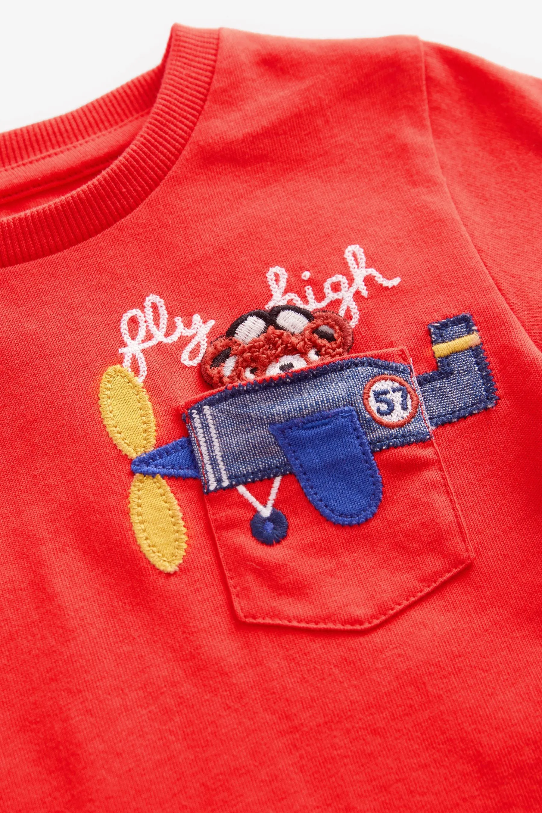 100% Cotone Manica Lunga Interactive T-Shirt (3mesi-7anno)    