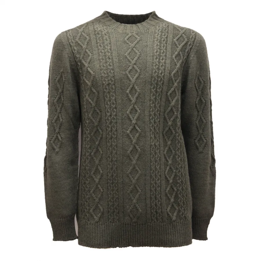 1707AM maglione uomo BECOME man sweater green 