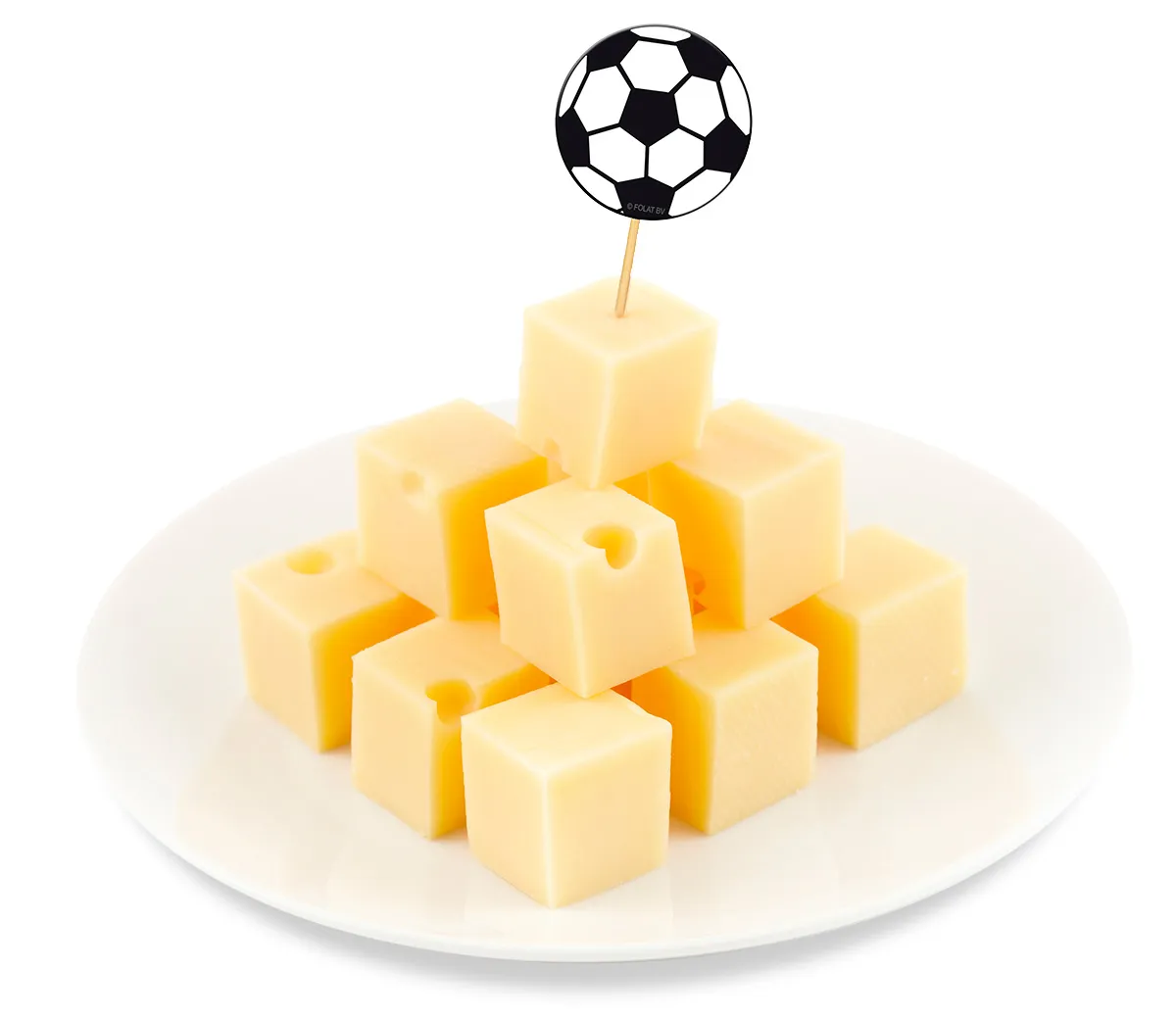 20 stuzzicadenti calcio 7 cm