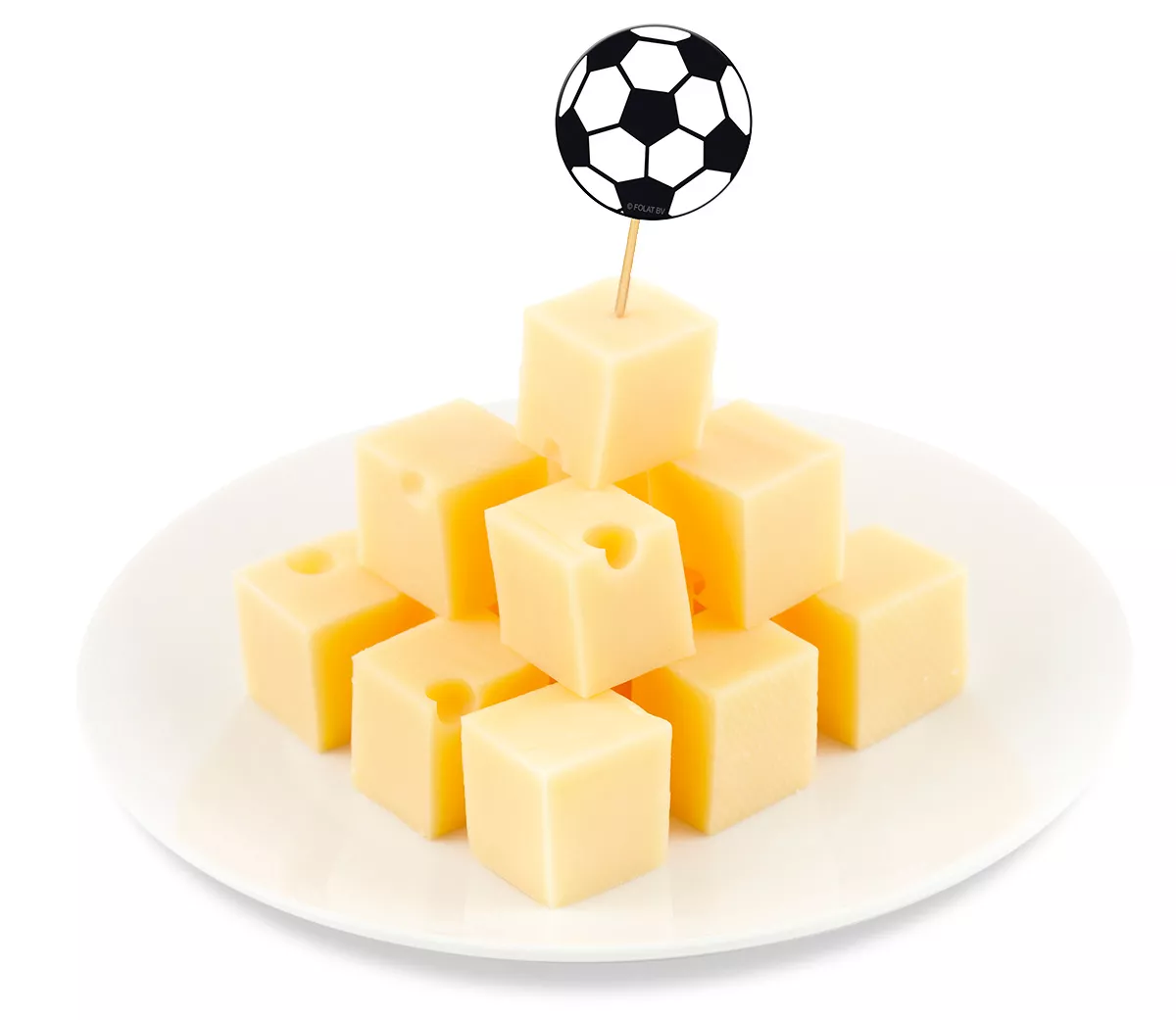 20 stuzzicadenti calcio 7 cm