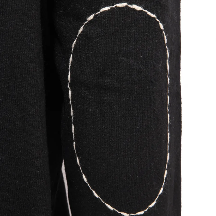 5046AF maglione uomo OFFICINA36 black mix wool sweater man