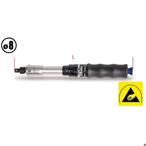 604B/5 - BARRE DINAMOMETRICHE A DISINNESTO BETA UTENSILI 006040015