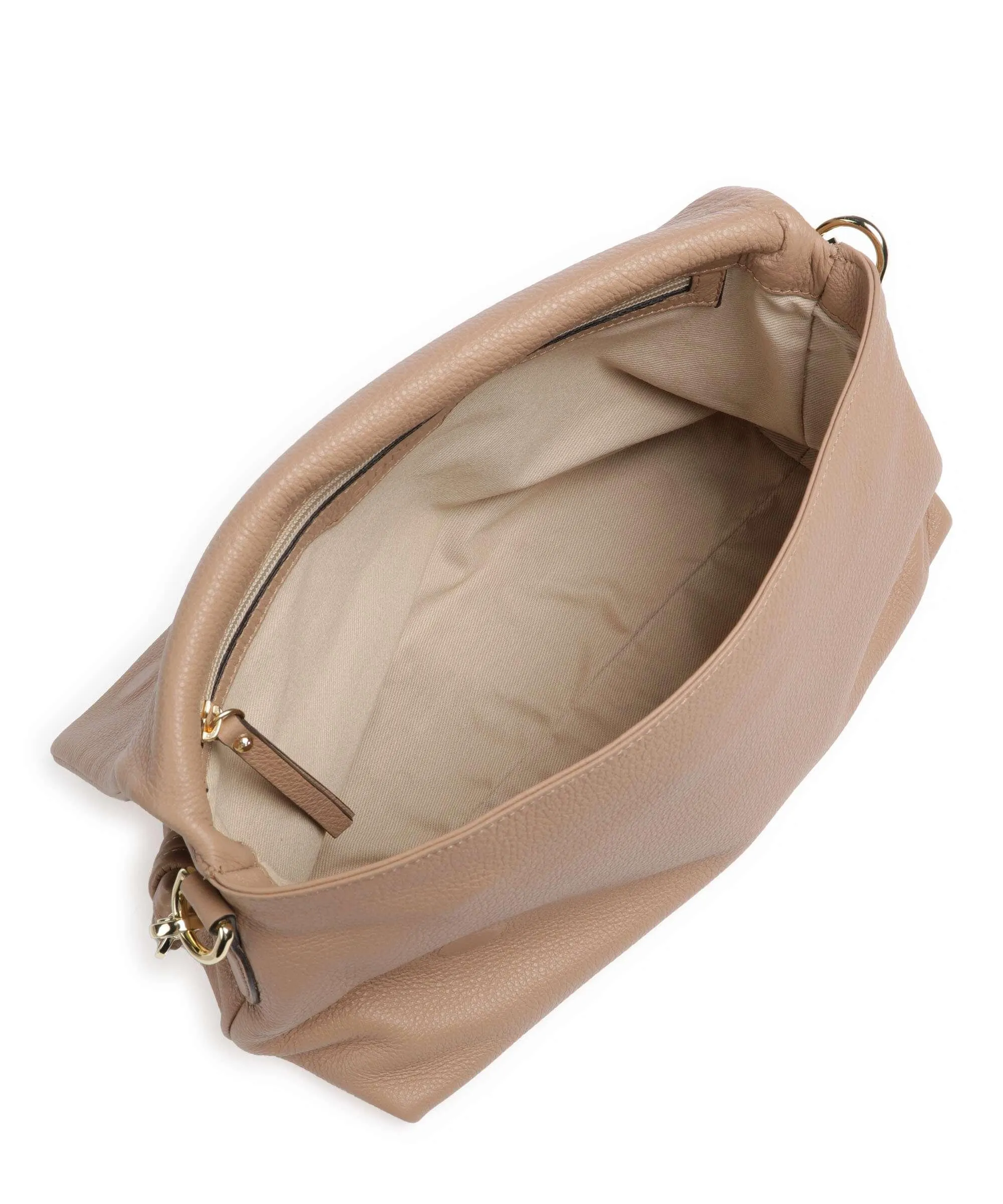  Abro Dalia Soley Borsa a spalla pelle di vacchetta grana marrone chiaro  