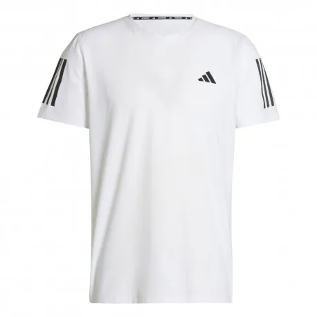 ADIDAS T-Shirt Running Otr Bianco Nero Uomo
