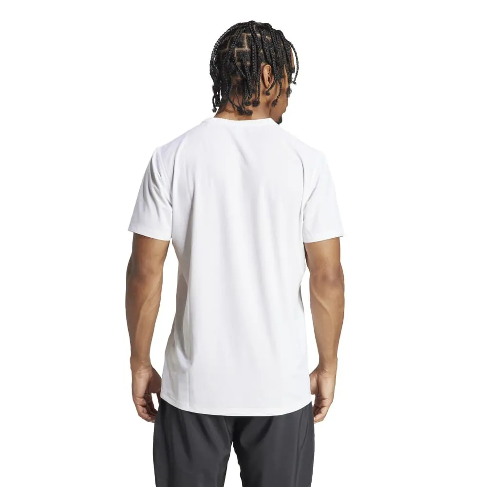 ADIDAS T-Shirt Running Otr Bianco Nero Uomo