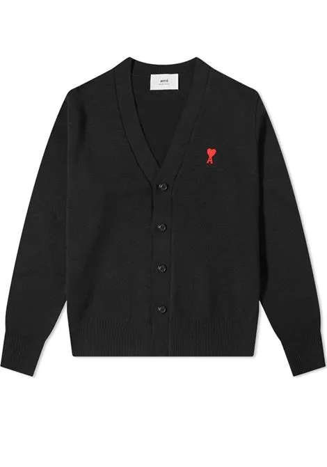 AMI PARIS CARDIGAN AMI DE COEUR