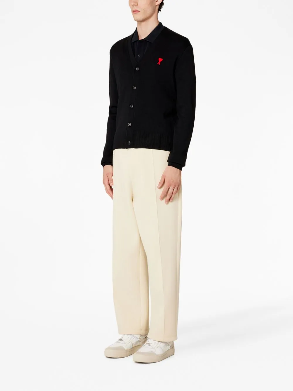 AMI PARIS CARDIGAN AMI DE COEUR