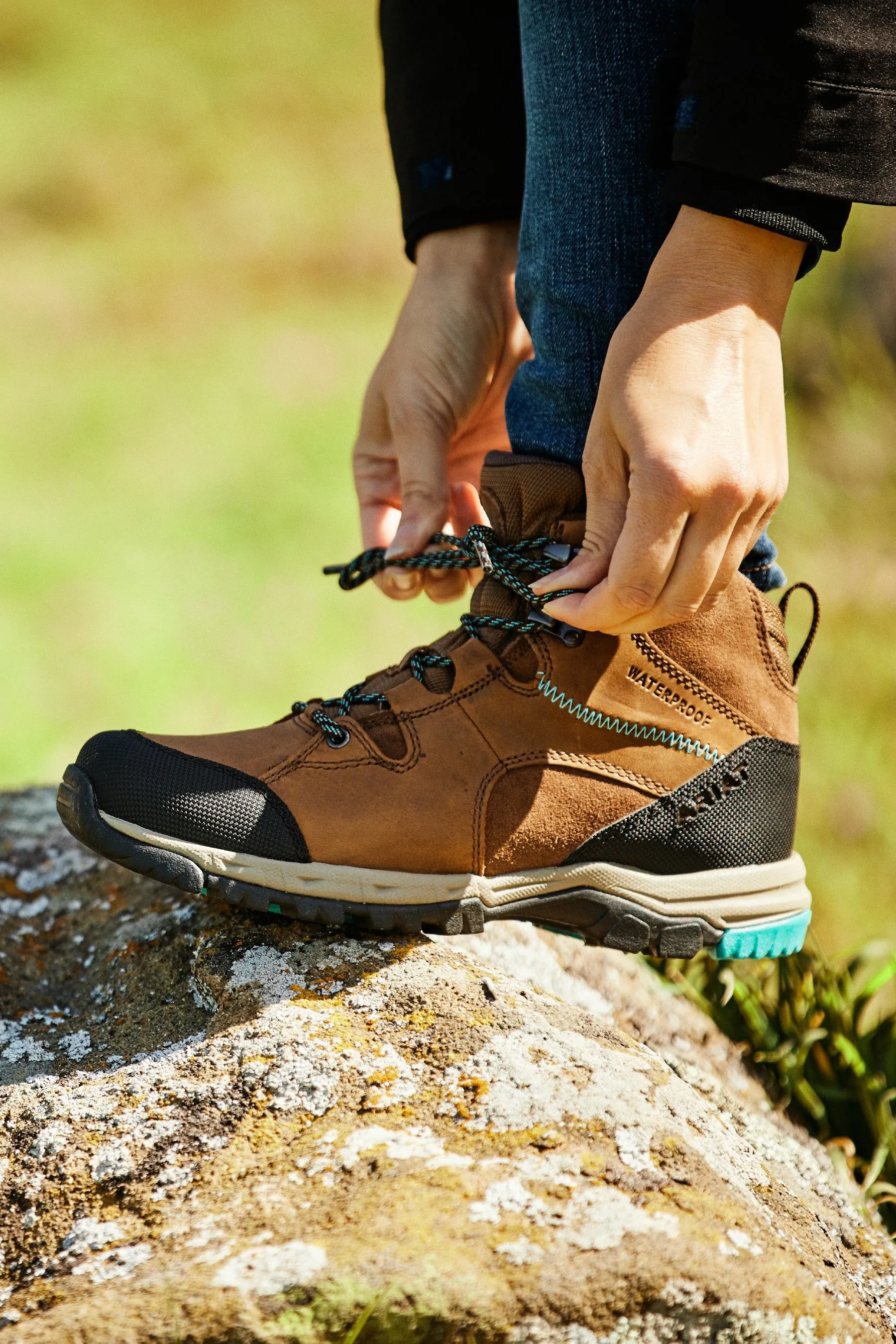 Ariat Marrone - skyline - Stivali media impermeabile
