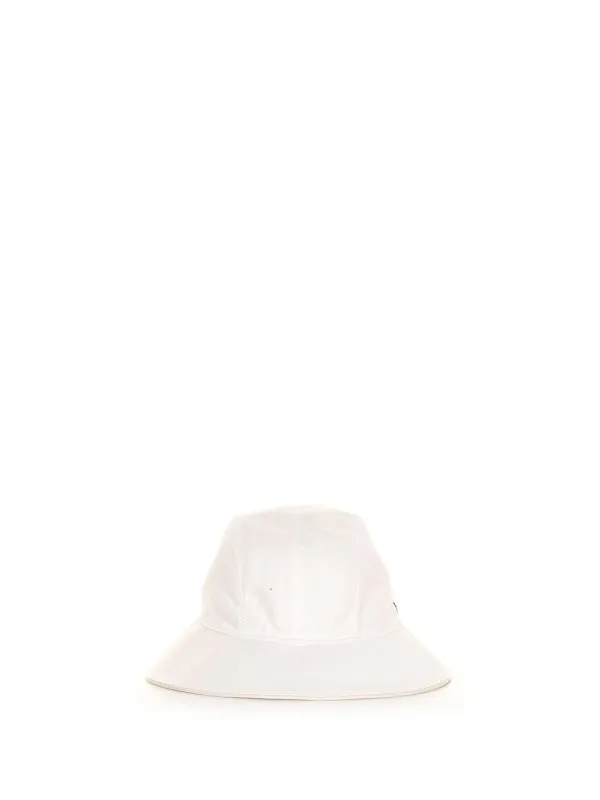 Arya paneled cloche hat