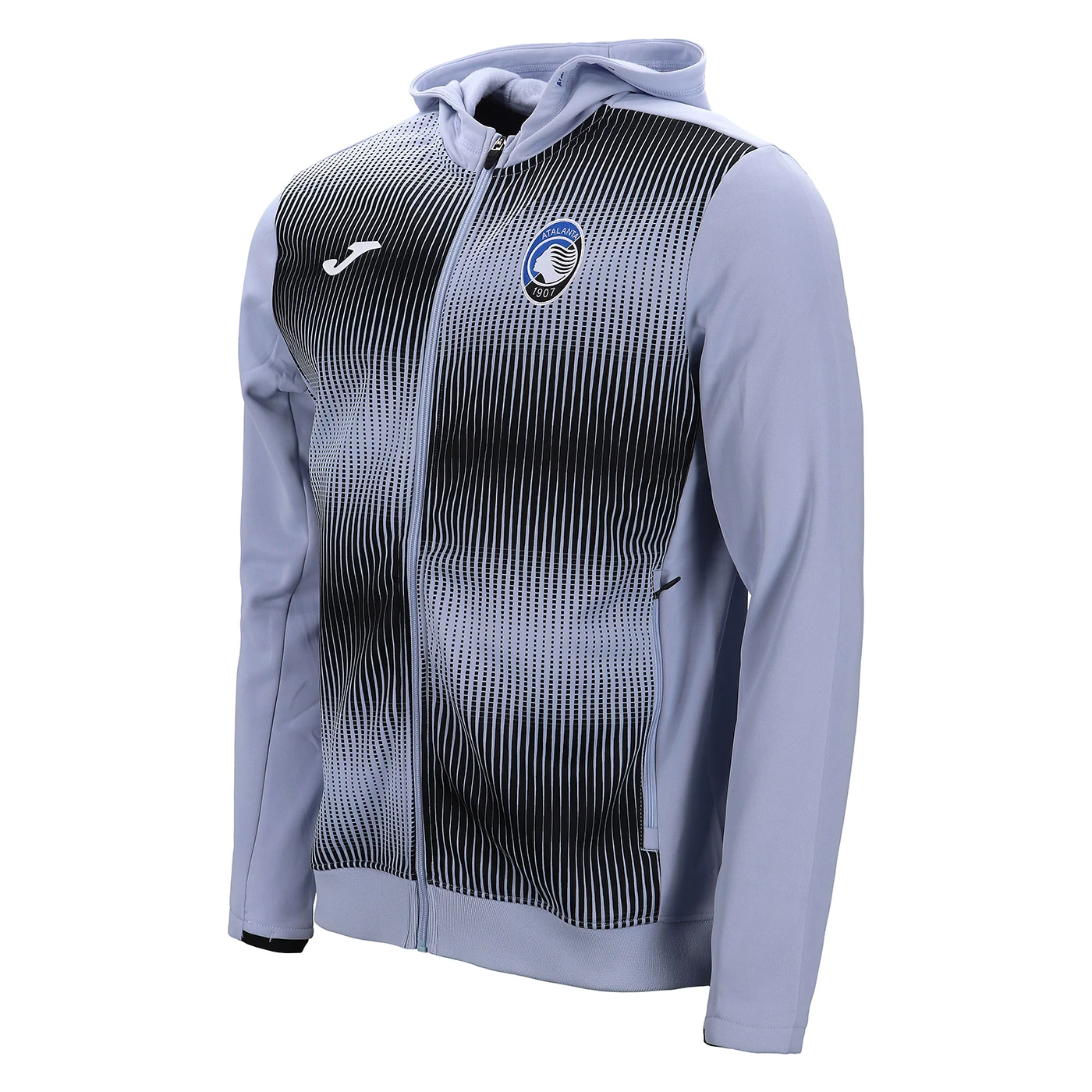 ATALANTA FELPA ALLENAMENTO BAMBINO CON CAPPUCCIO 2022/23