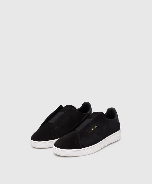 Axel Arigato Scarpe da ginnastica in pelle scamosciata con logo DICE in nero F2307001