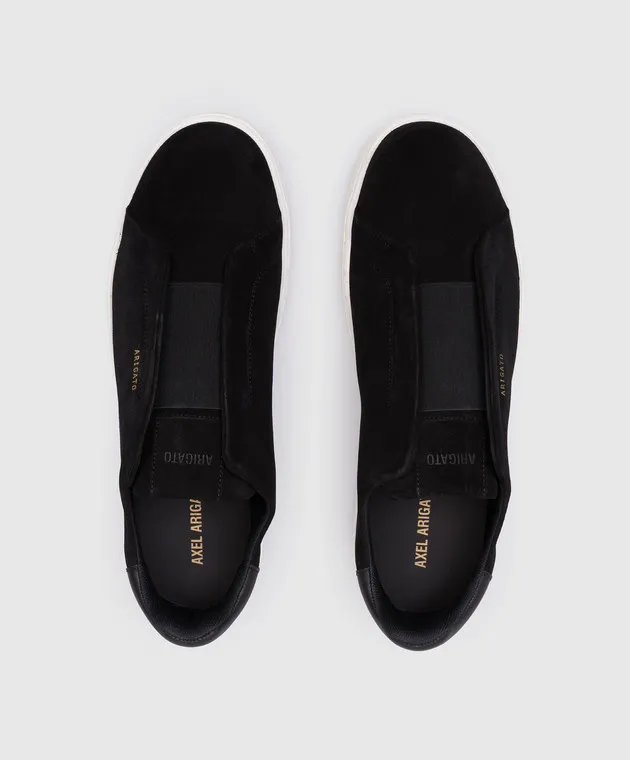 Axel Arigato Scarpe da ginnastica in pelle scamosciata con logo DICE in nero F2307001