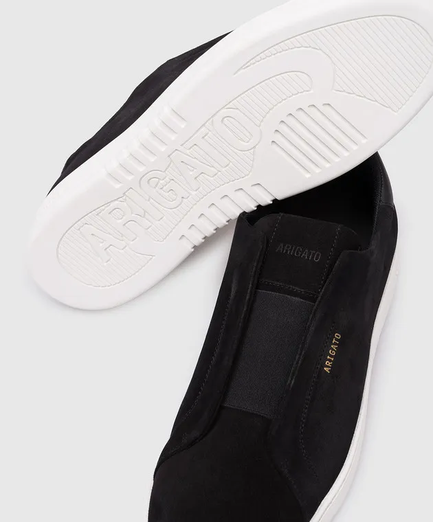 Axel Arigato Scarpe da ginnastica in pelle scamosciata con logo DICE in nero F2307001