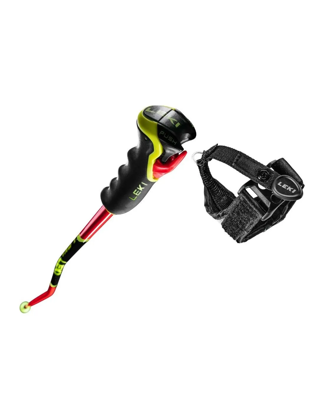 Bastoncini da sci Leki Worldcup Lite GS 3D Bright Red / Black