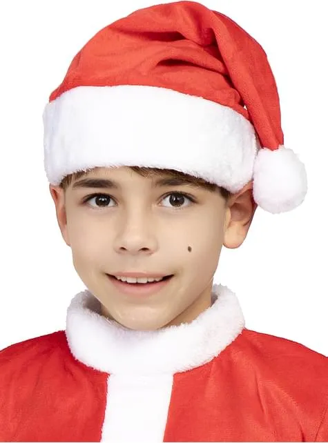 Berretto di Babbo Natale per bambini