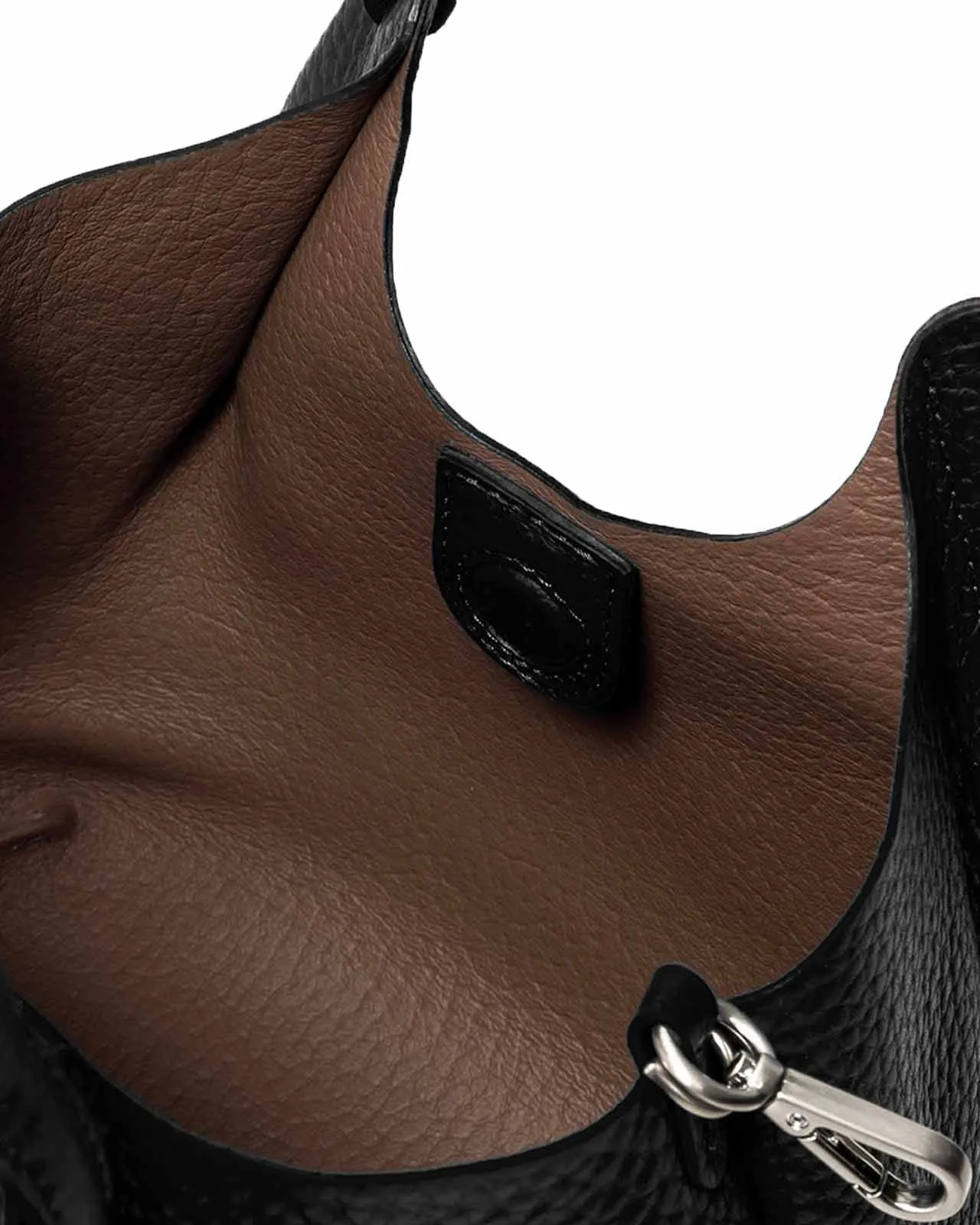 Borsa a mano Dua  pelle nera