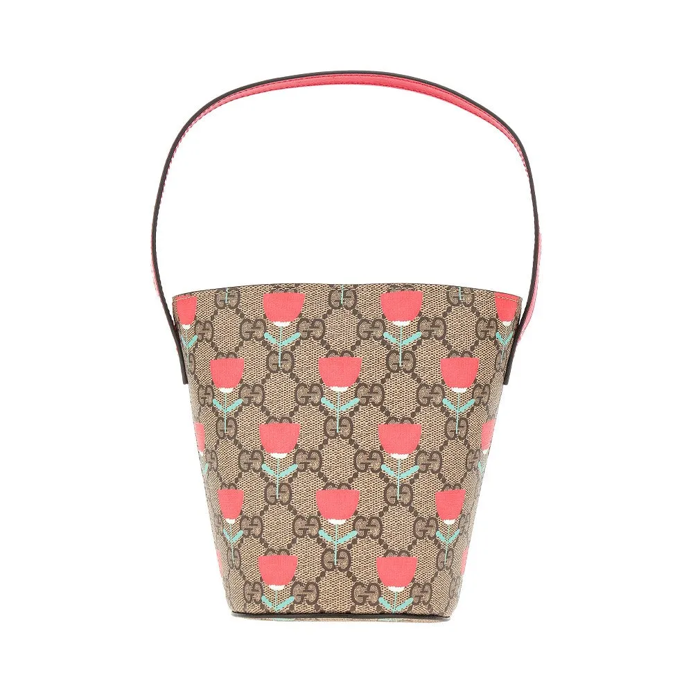 Borsa a secchiello in GG Supreme