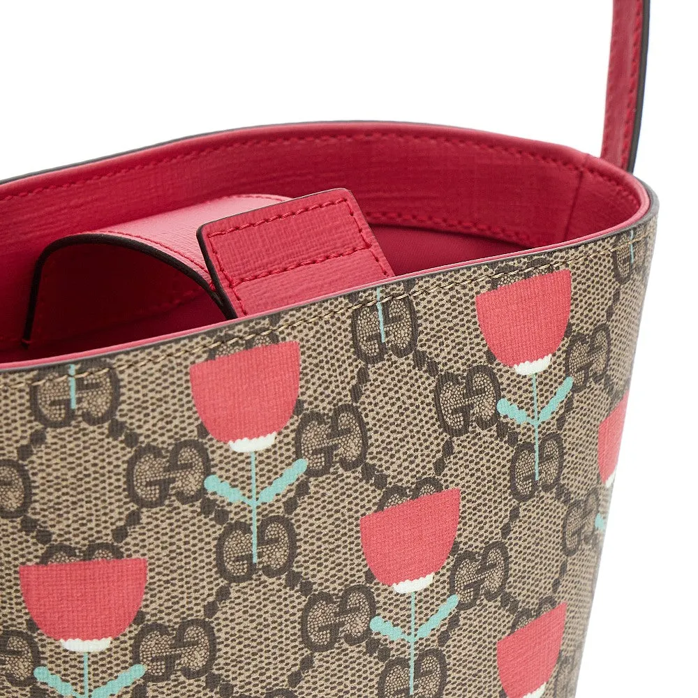 Borsa a secchiello in GG Supreme