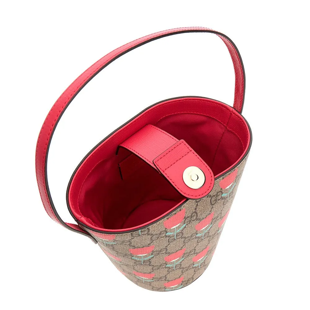Borsa a secchiello in GG Supreme