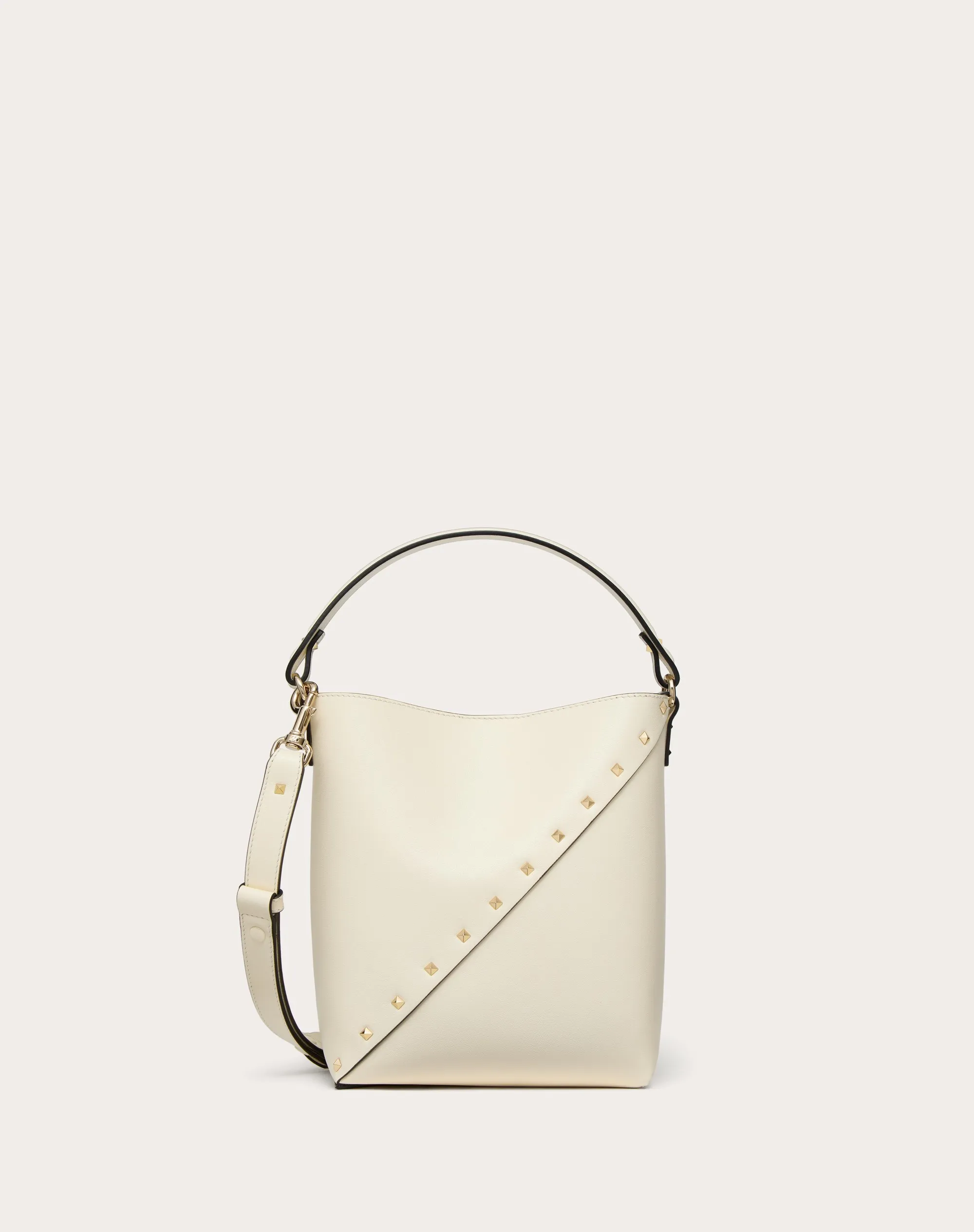 BORSA A SECCHIELLO VALENTINO GARAVANI VALENTINO GARAVANI ROCKSTUD WISPY IN VITELLO