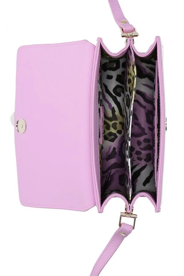 Borsa a spalla con logo liu jo