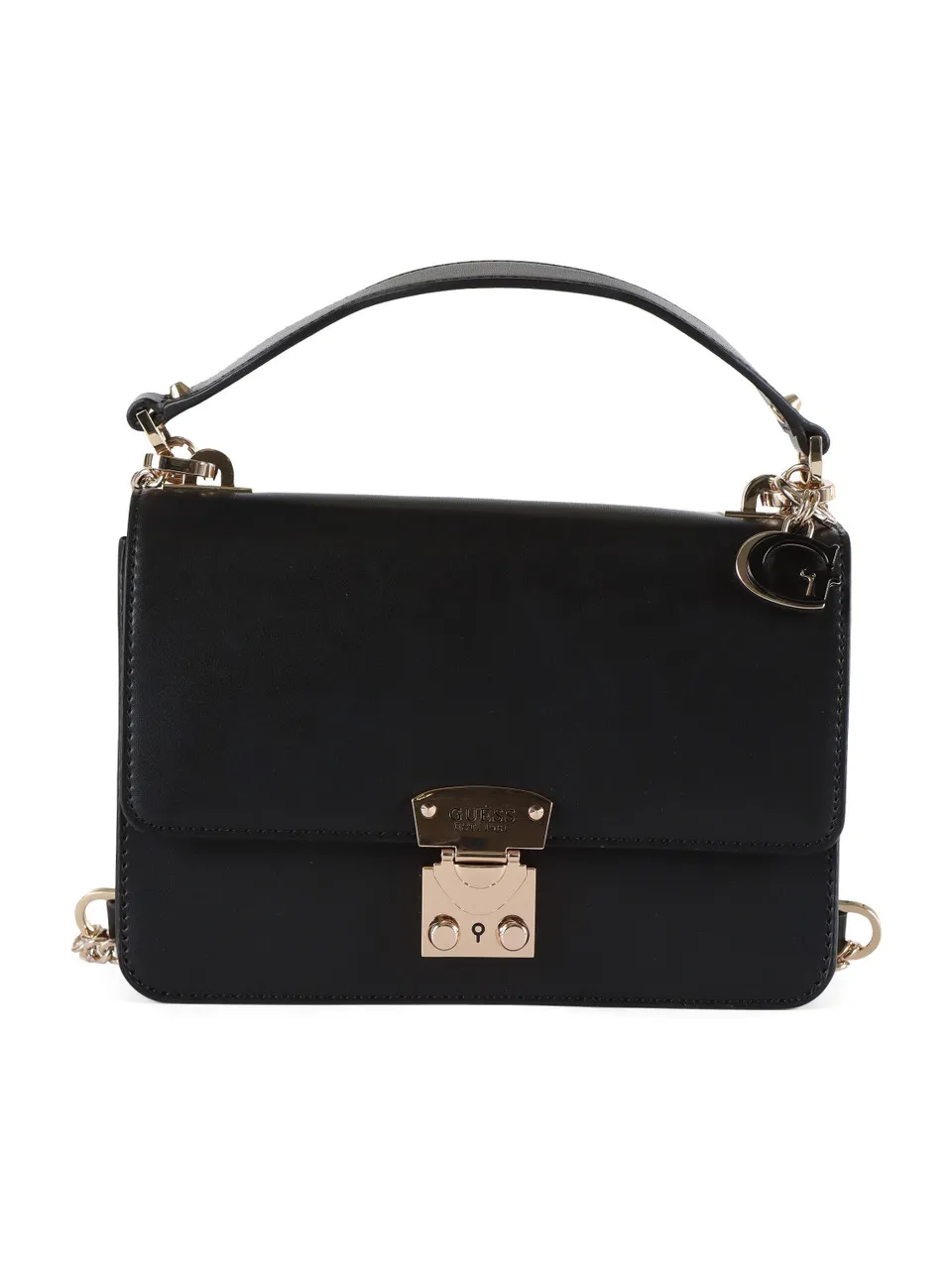 Borsa a spalla ELIETTE con placca logo