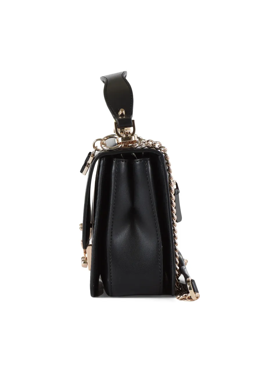 Borsa a spalla ELIETTE con placca logo