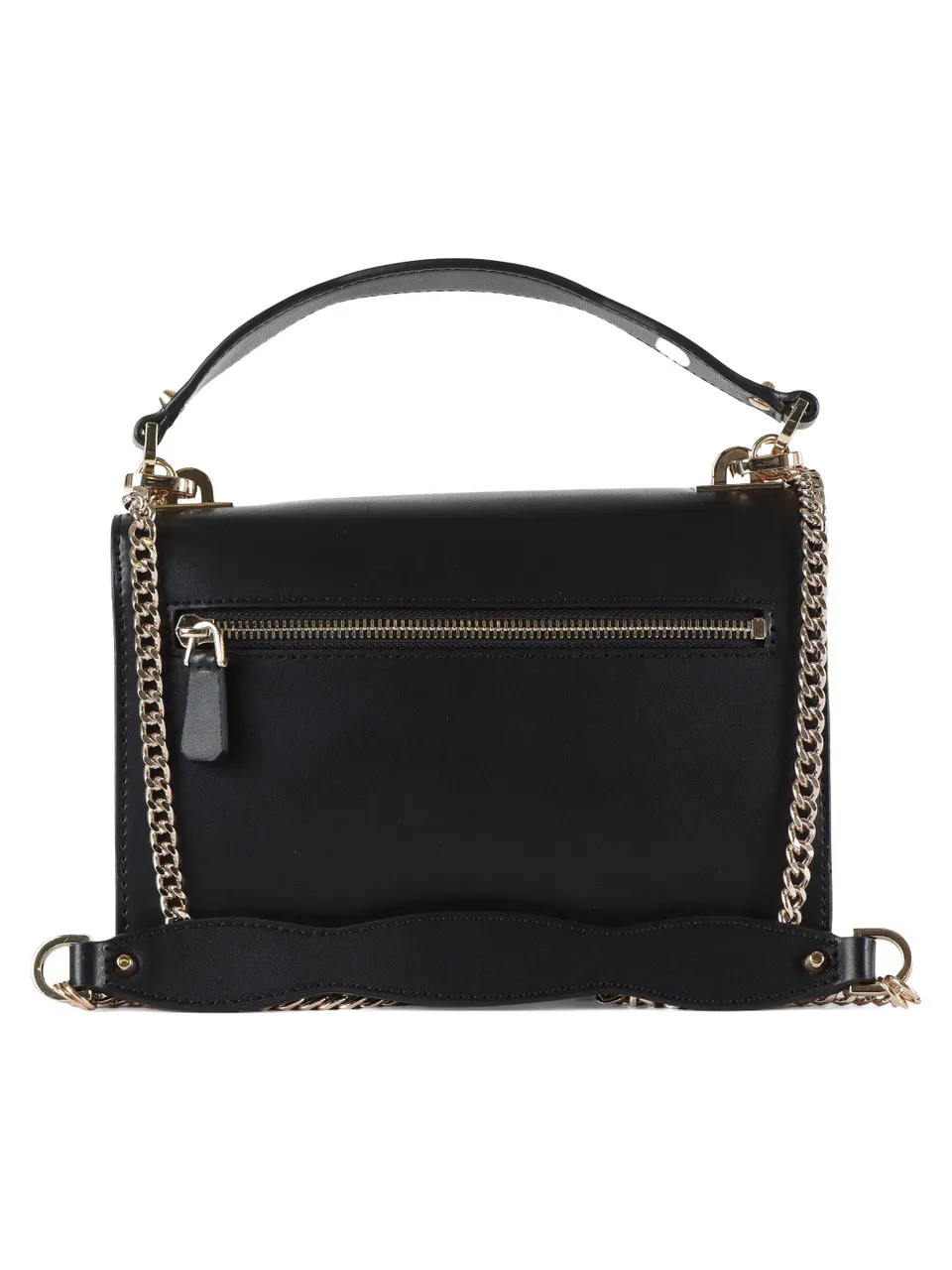Borsa a spalla ELIETTE con placca logo
