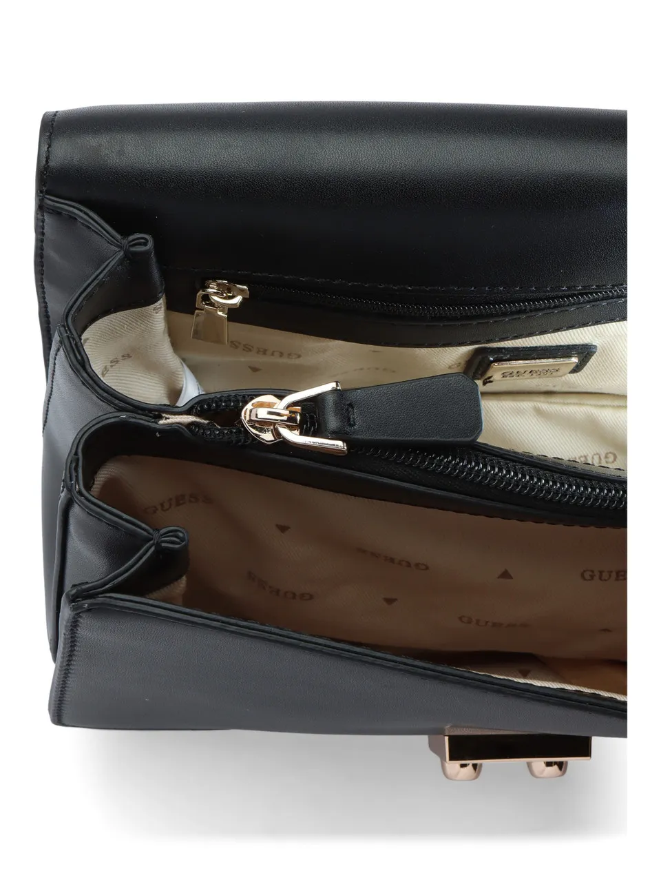 Borsa a spalla ELIETTE con placca logo