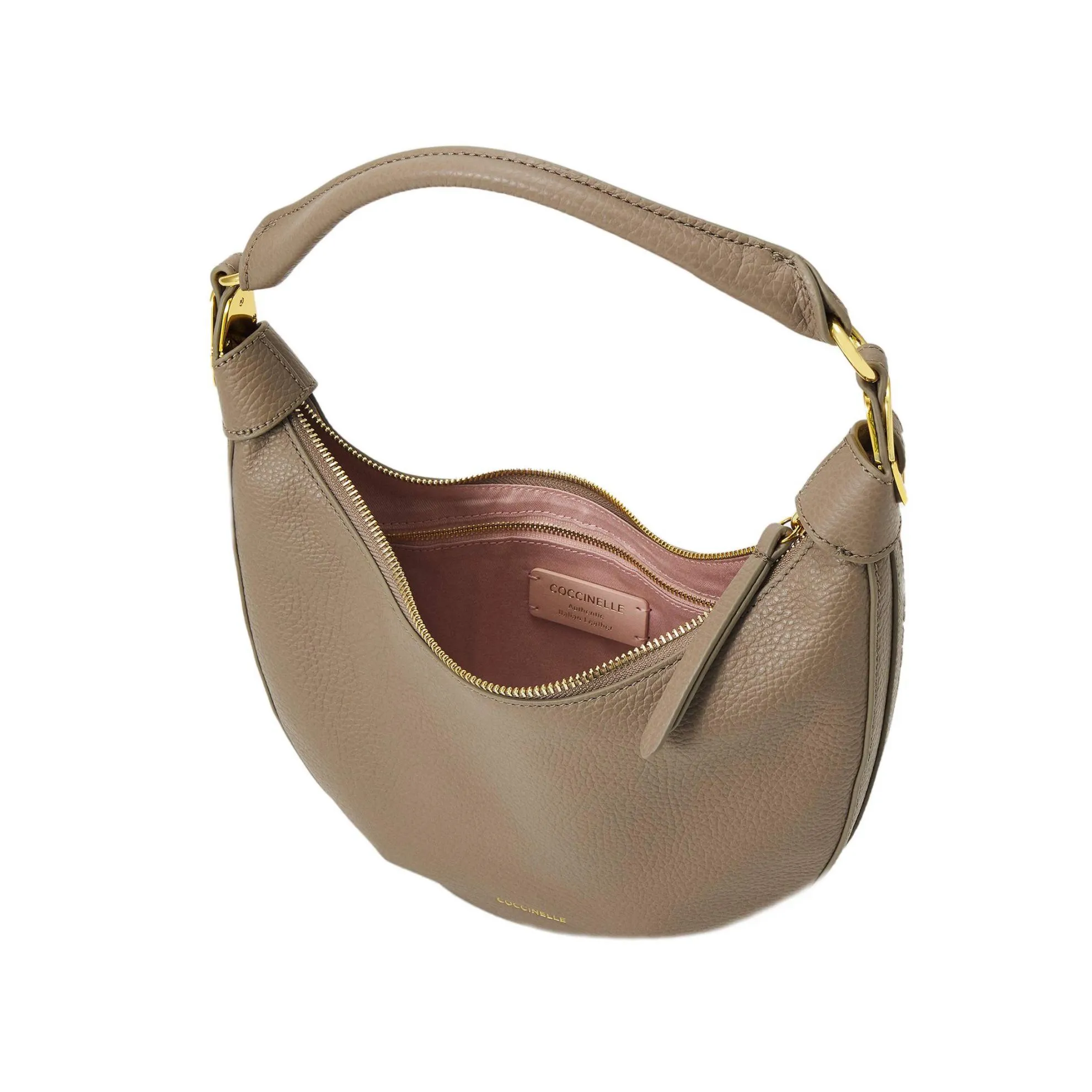 Borsa a spalla sunnie in pelle martellata