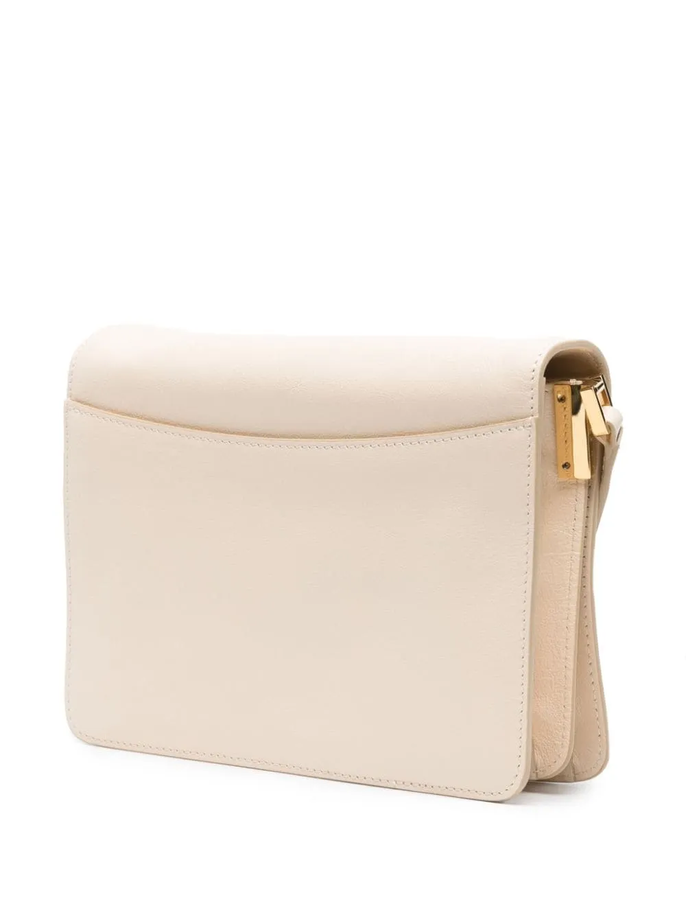 Borsa a spalla Trunk media in beige - donna