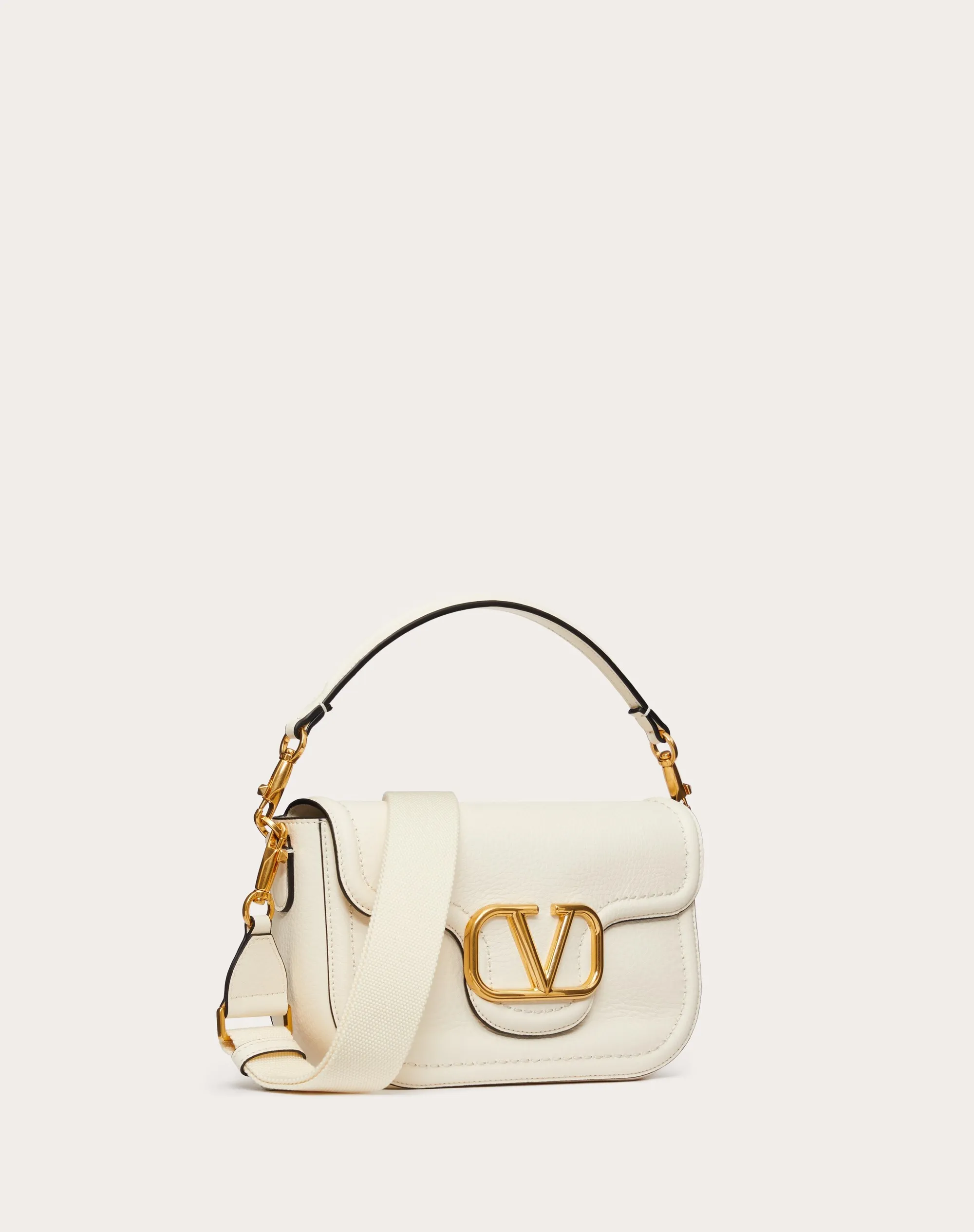 BORSA A SPALLA VALENTINO GARAVANI ALLTIME IN VITELLO GRANATO