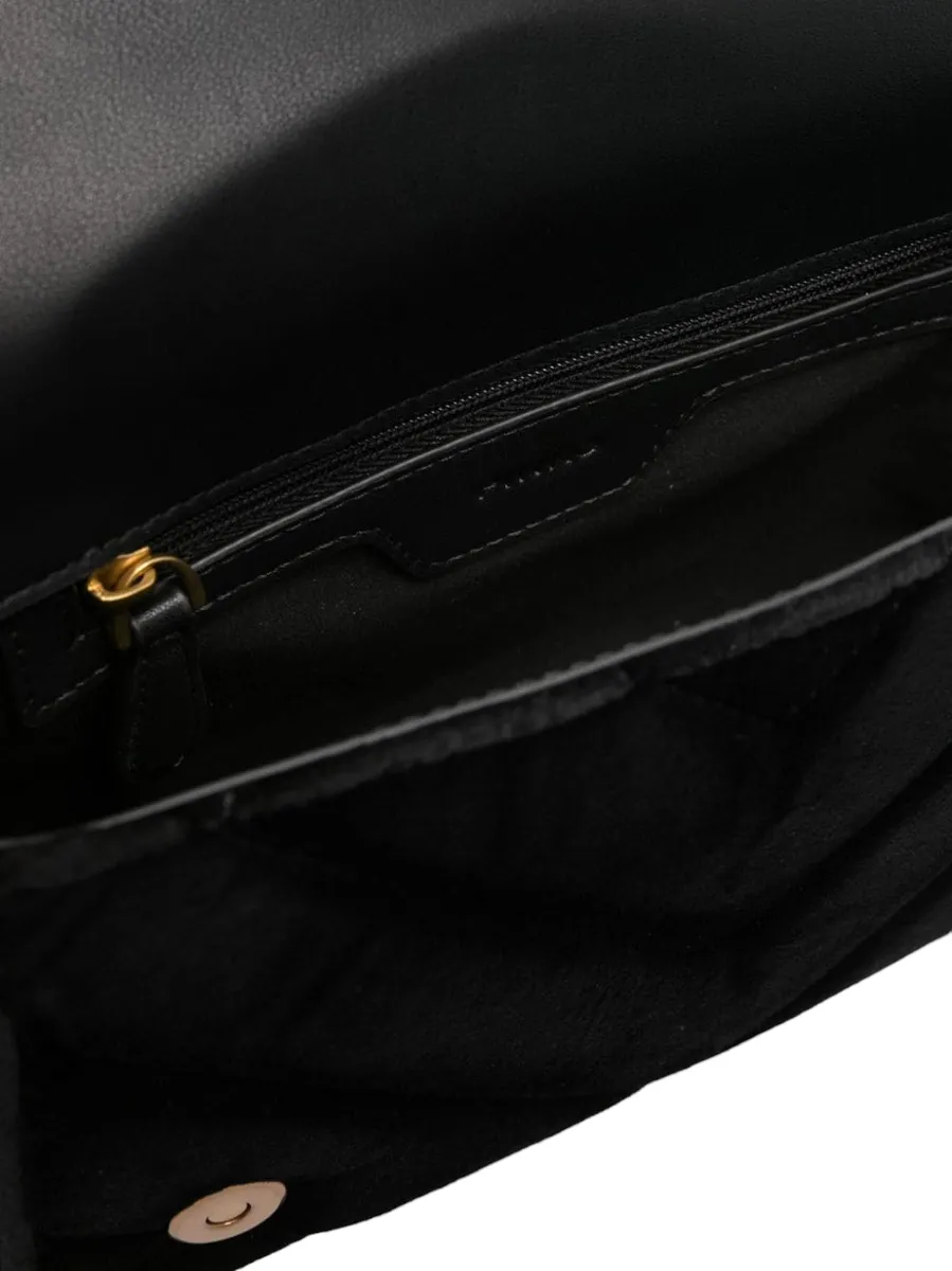 Borsa a tracolla con borchie Love Click