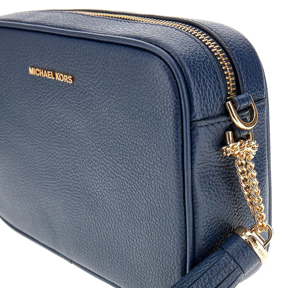 Borsa a tracolla Ginny in pelle martellata