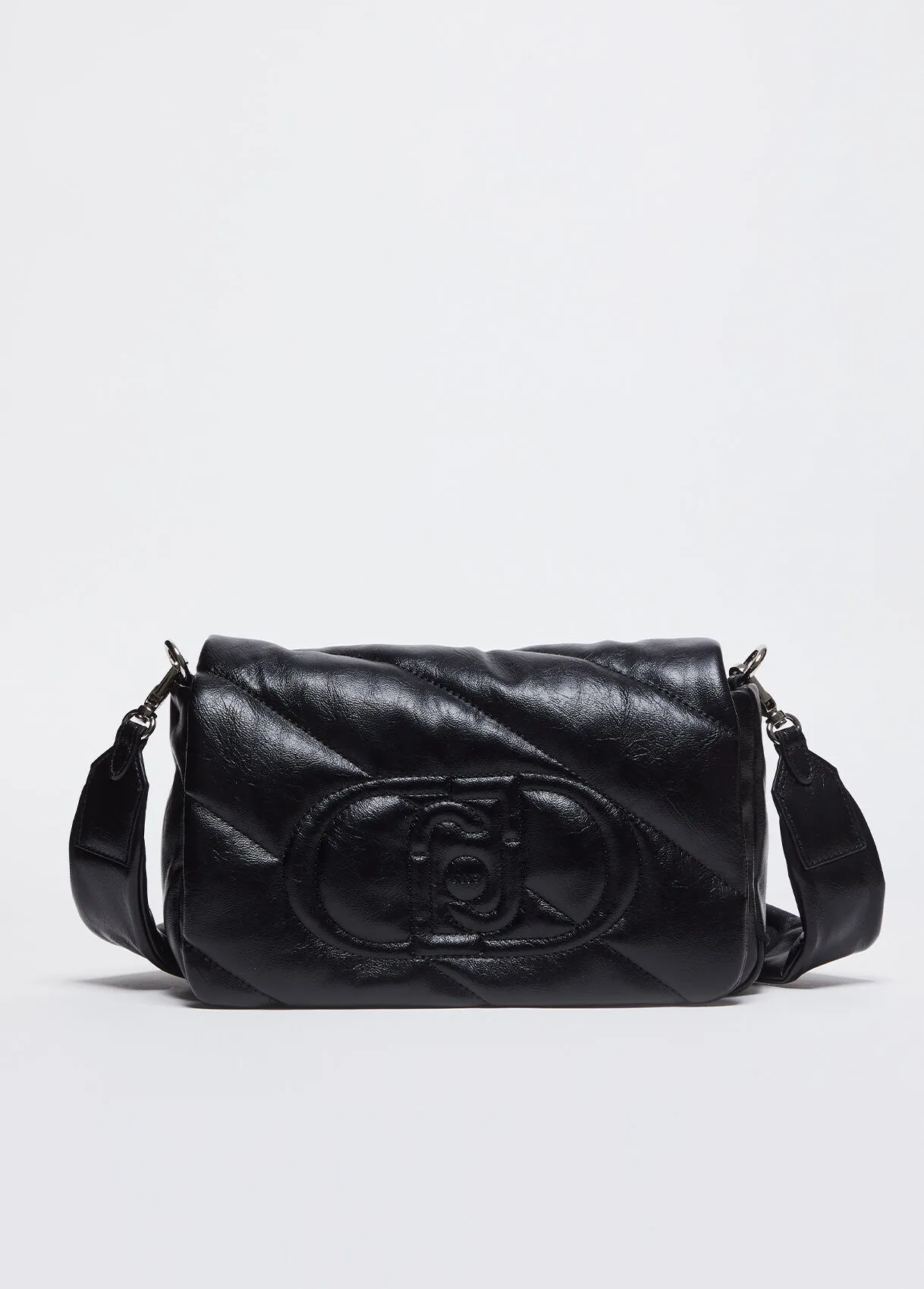Borsa a tracolla glossy matelassé