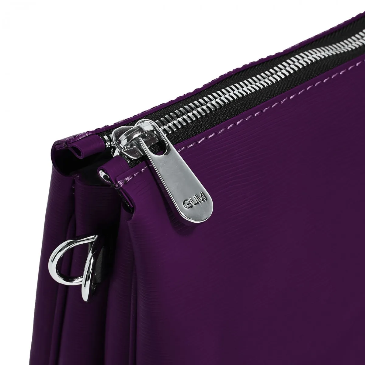 Borsa Con Doppia Tracolla, Viola