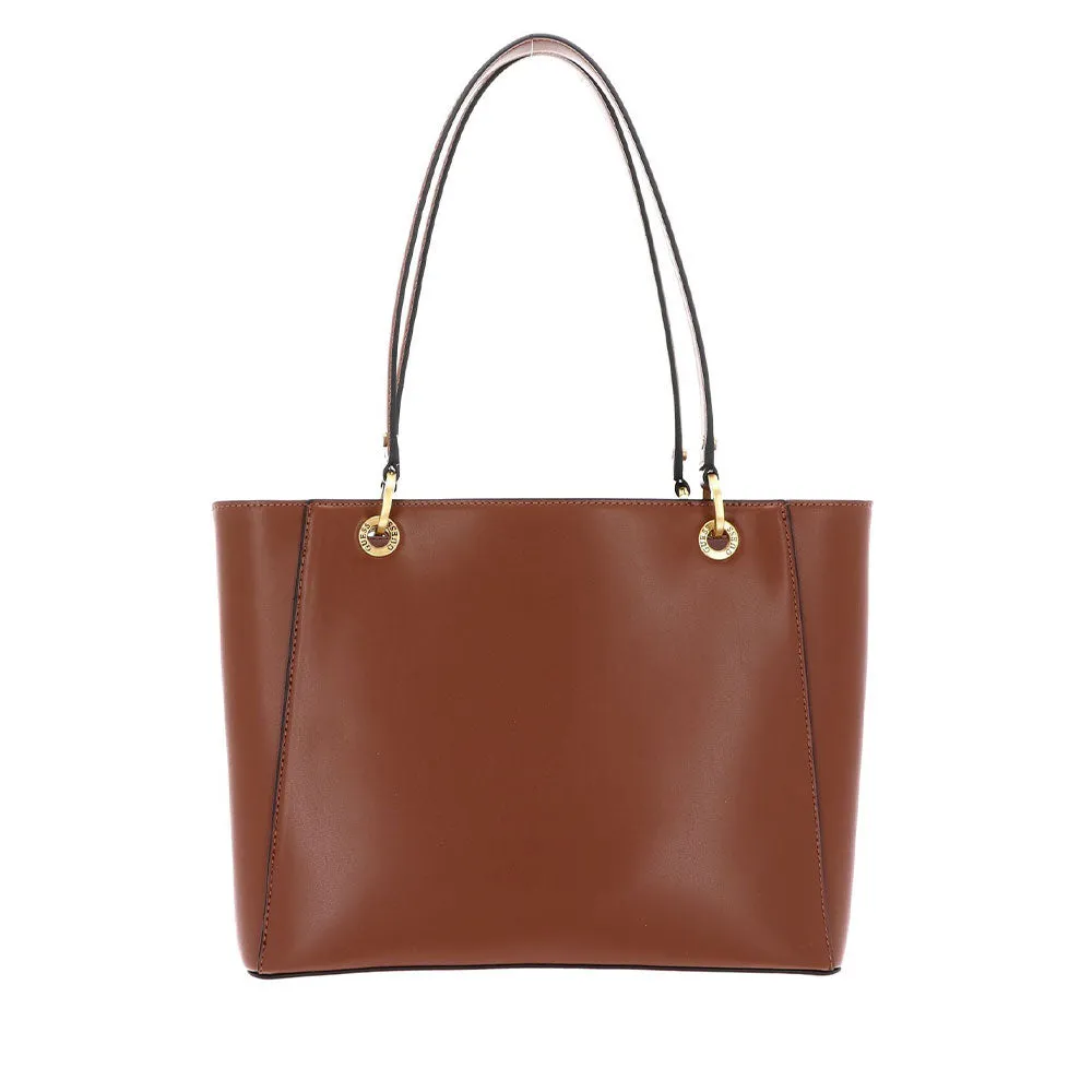 Borsa Donna Shopper a Spalla GUESS Linea Masie colore Cognac