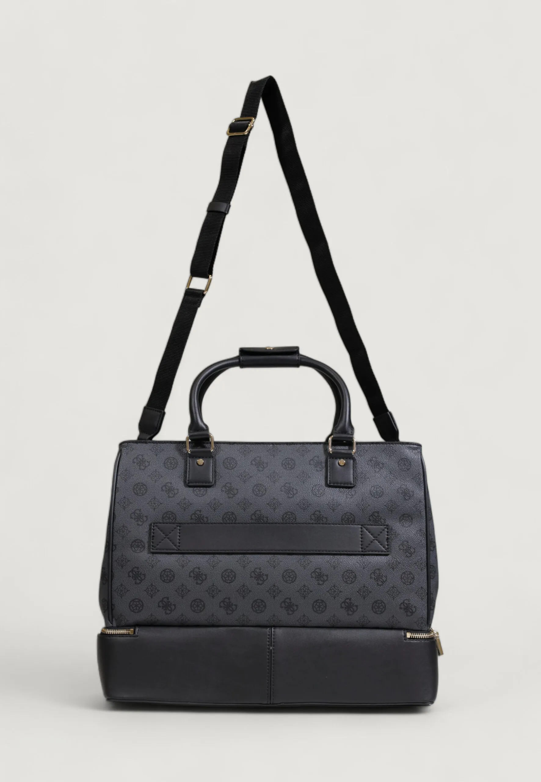 Borsa Guess WILDER ZIP BOTTOM SHOPPER TOTE Grigio Scuro