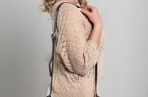 Borsa in pelle naturale 