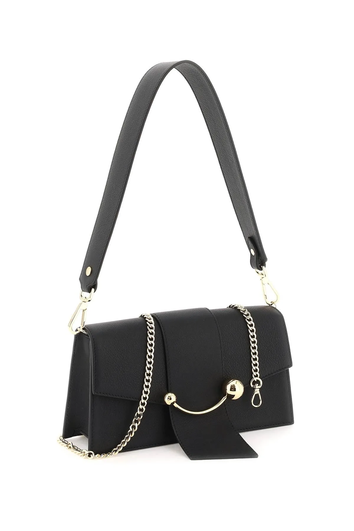 Borsa 'Mini Crescent' In Pelle