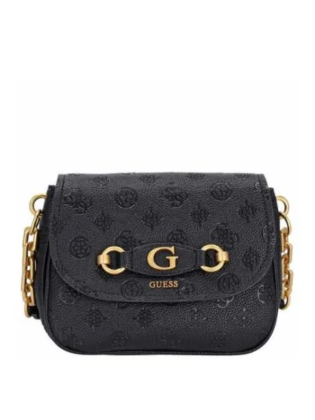 Borsa Simil Pelle Guess Izzy Peony PD920920 Nero Logo
