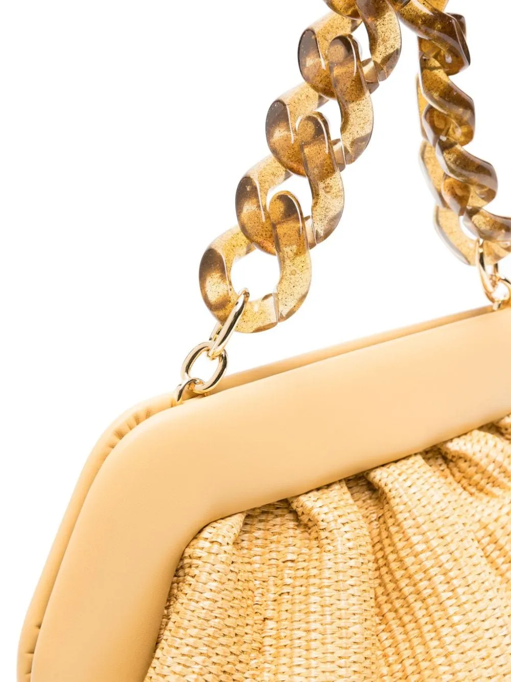 Borsa tote bios straw in beige - donna