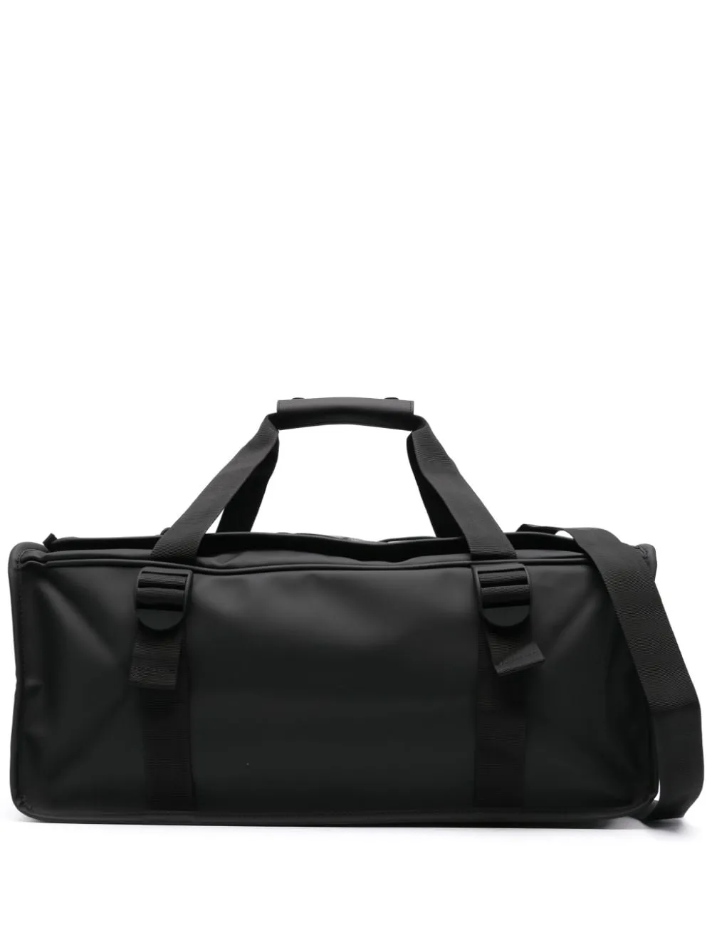 Borsa tote grande in nero di Rains - unisex