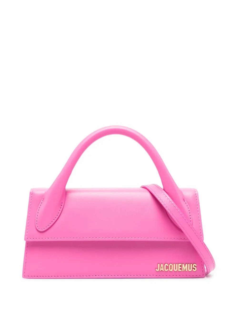 Borsa tote le chiquito long Jacquemus in rosa - donna