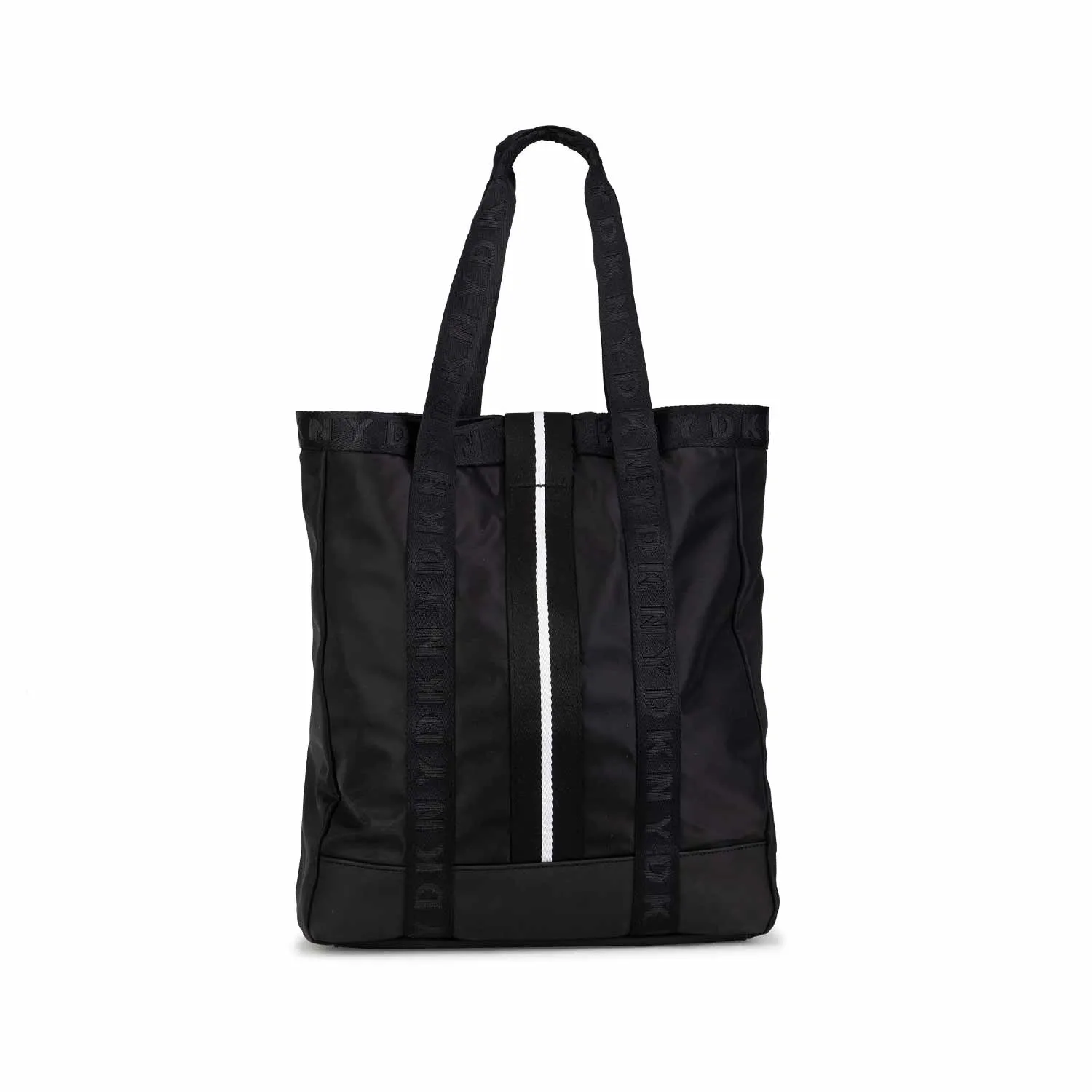 Borsa Tote Nera Con Loghi Bambina E Teen