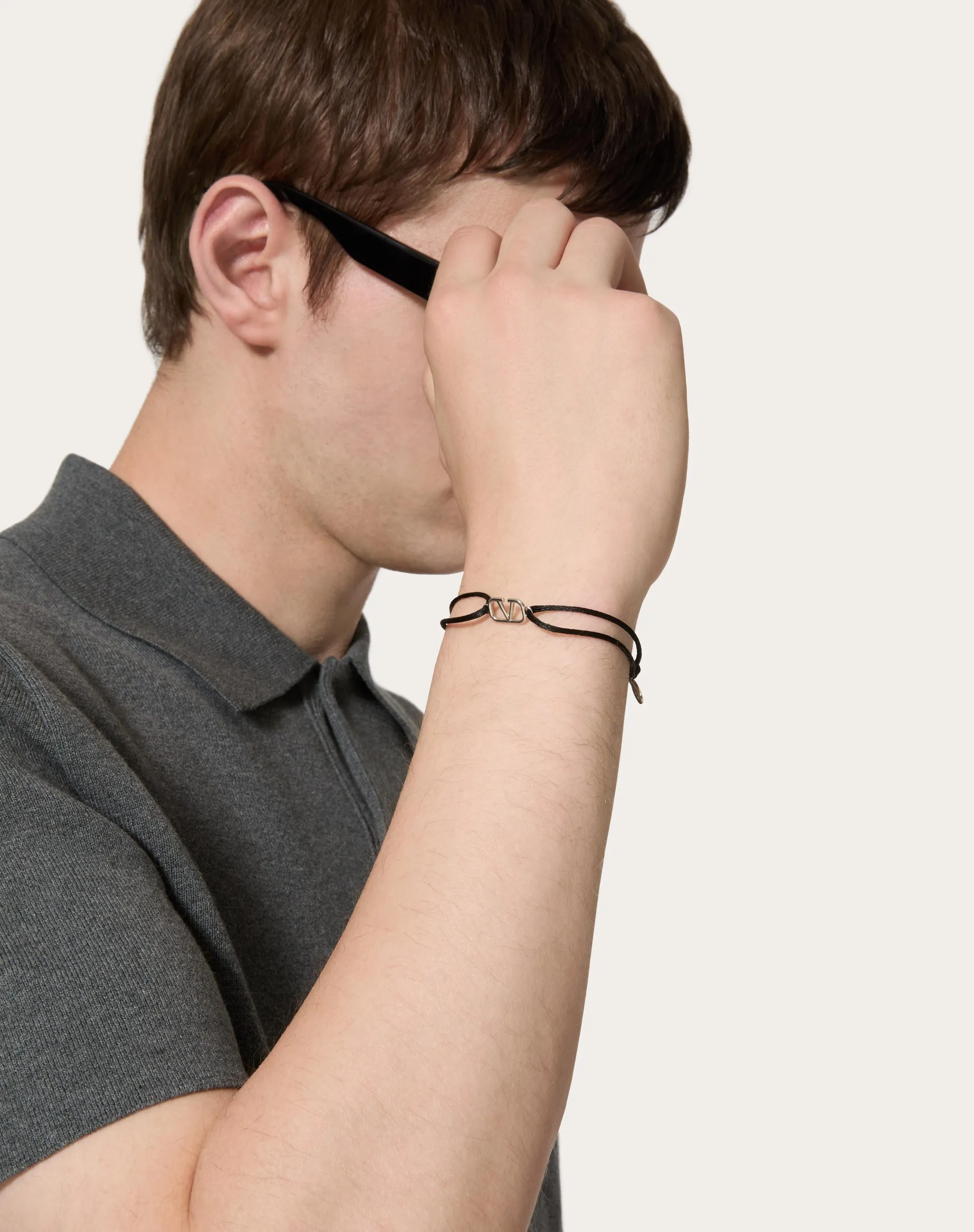 BRACCIALE VLOGO SIGNATURE IN COTONE