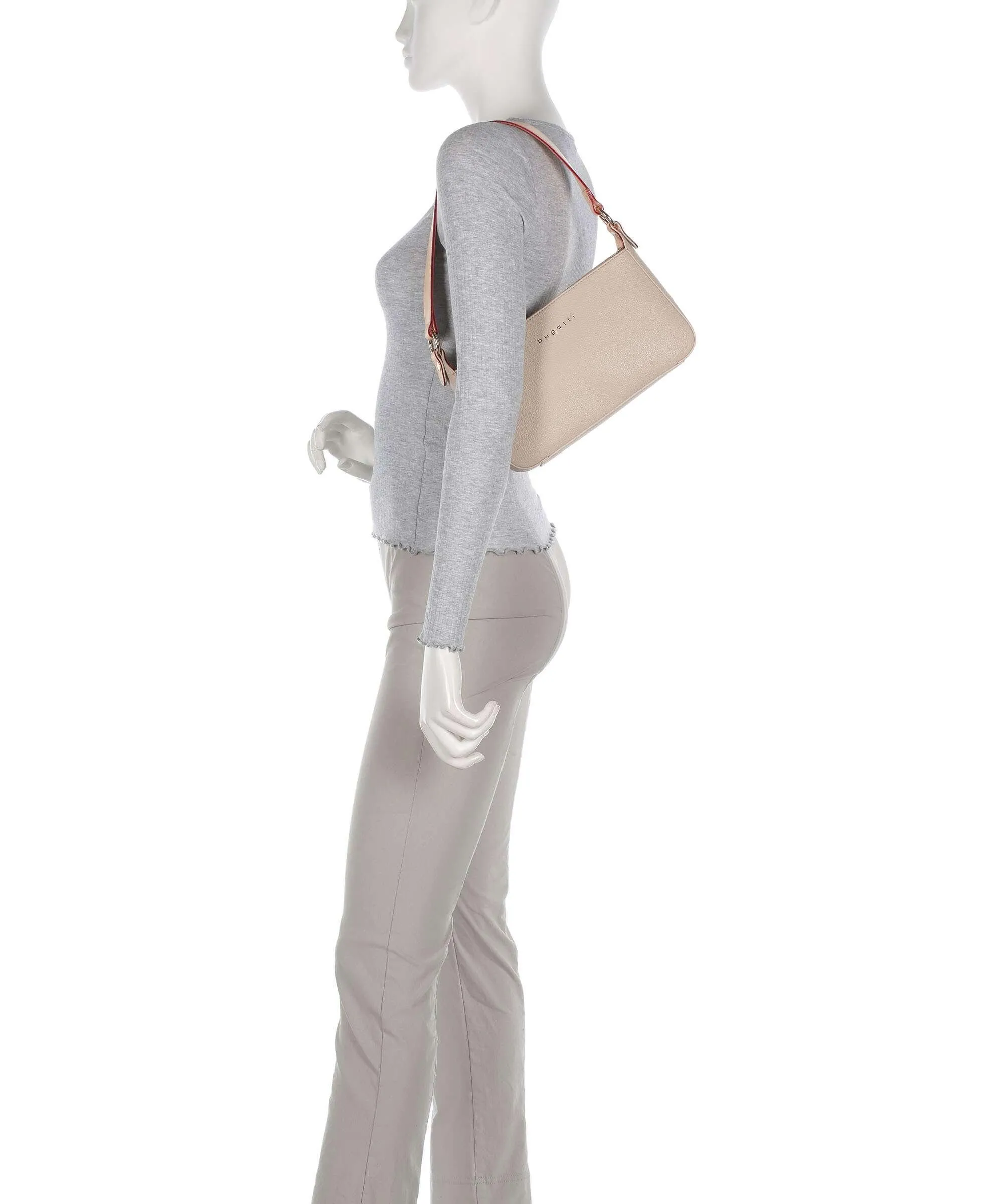  Bugatti Ella Borsa a spalla pelle sintetica beige  